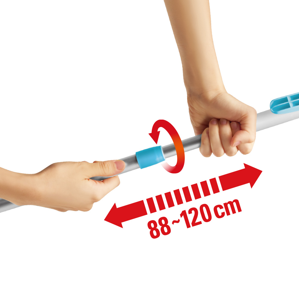 Cây Lau Kính Extendable Squeegee Locknlock, 240x880 - 1200mm - ETM418, , large image number 1